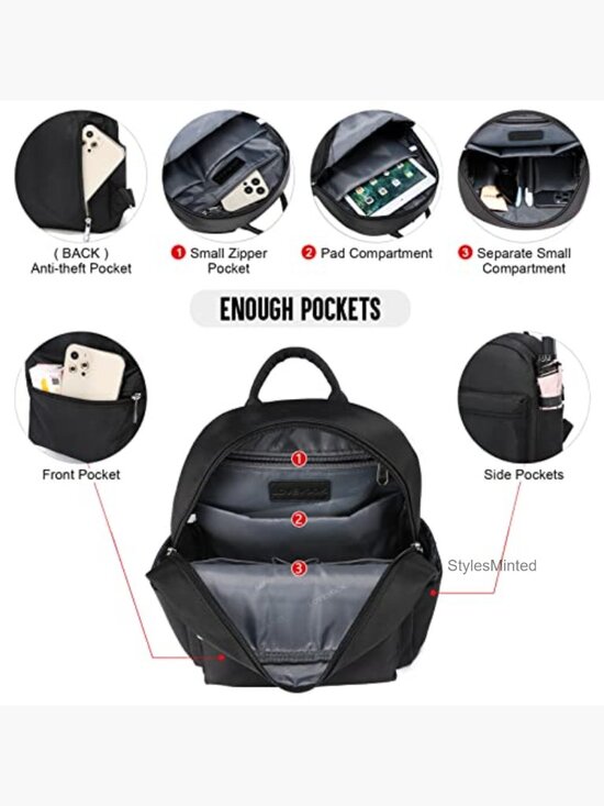 Lightweight Waterproof Mini Backpack for Women Travel Daypack main image 4